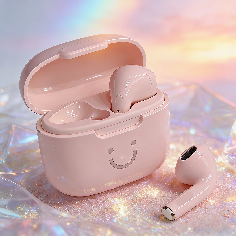 Enhance Audio Music Quality - A2 Smiley Face Bluetooth Headphones Wireless