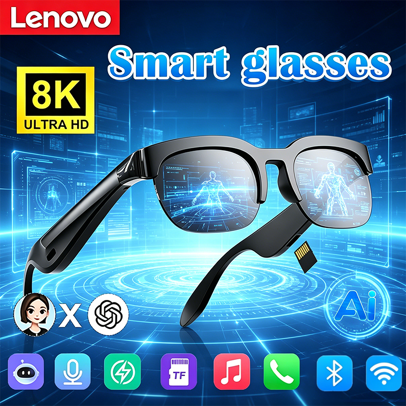 Audio Music Videos - Lenovo BT Smart Audio Glasses Bone