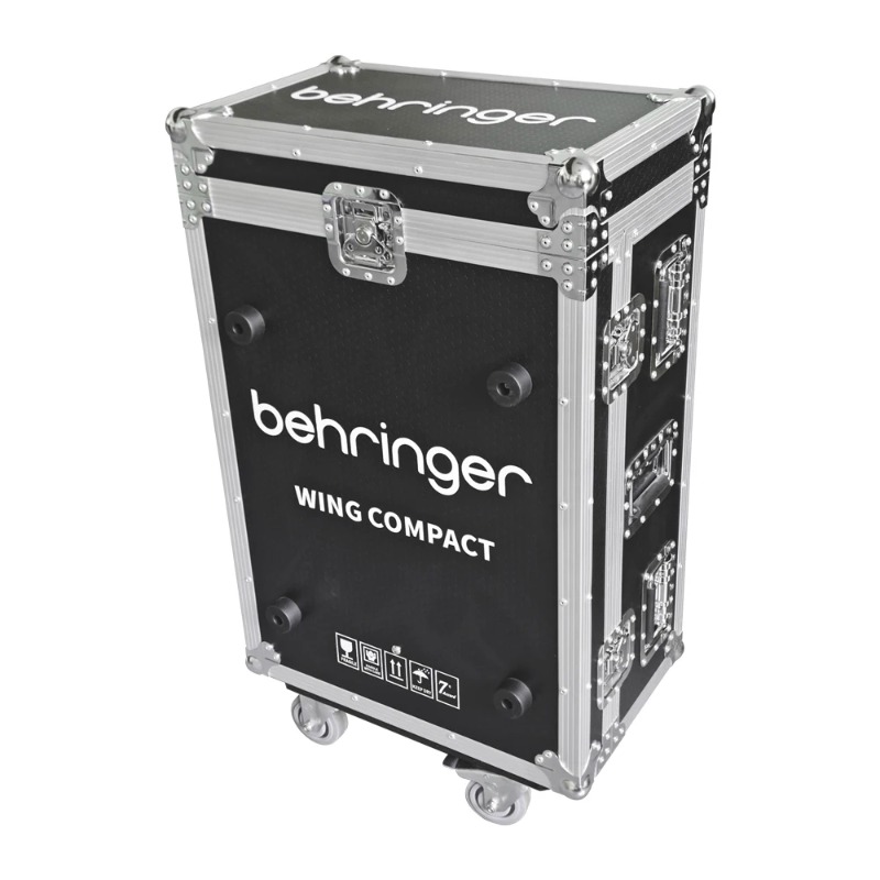 Audio And Music Mixer - Customized Behringer Wing-Compact Flight Case With
