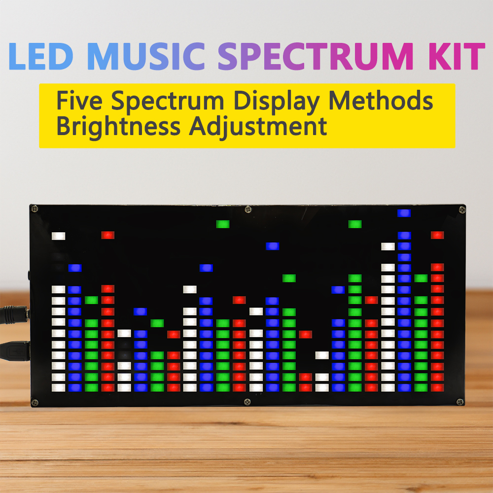 Audio Music Visualizer - 24 * 16 Dot Matrix LED