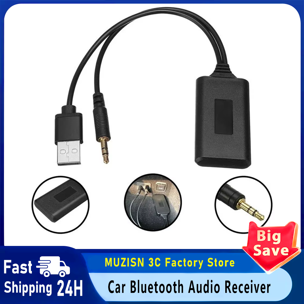 Audio Universal Music - Universal Car Wireless Bluetooth Compatible Receiver