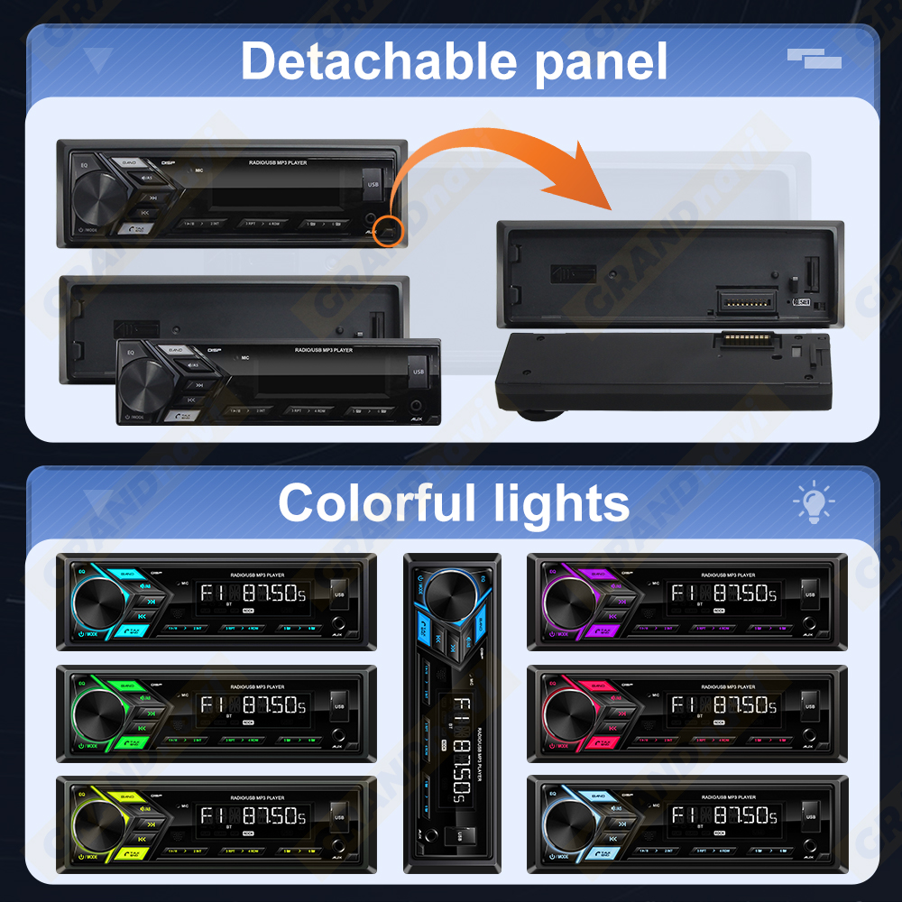 Car Radio 1din MP3 Player Digi - Audio Universal Music บทวิจารณ์และราคา