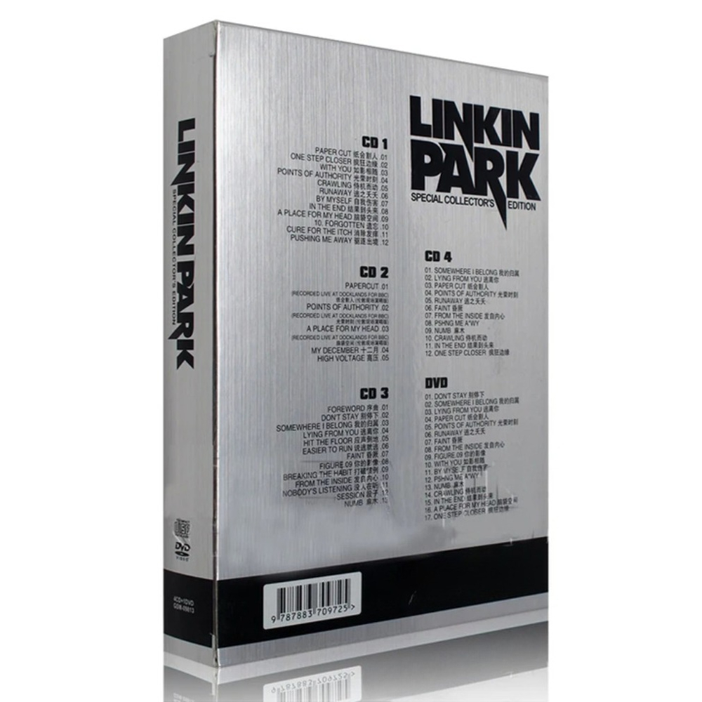 Linkin Park CD DVD Collection  - Audio Music Videos บทวิจารณ์และราคา