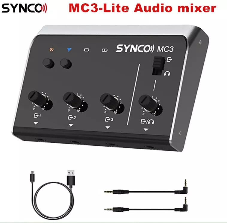 Synco MC3 Lite Audio Mixer 4 C - Audio And Music Mixer บทวิจารณ์และราคา