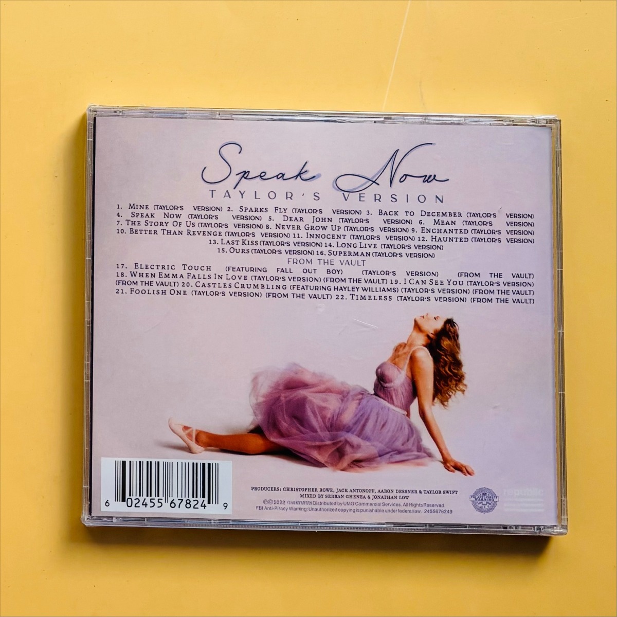 Speak Now (Taylor's Version) 2 - Audio And Music บทวิจารณ์และราคา