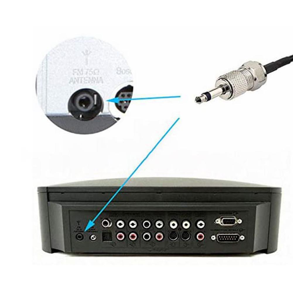 FM Radio Antenna FM Dipole Ant - Audio Music System For Home บทวิจารณ์และราคา