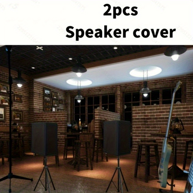 2PCS Speaker Cover, Suitable f - Audio Music Only บทวิจารณ์และราคา