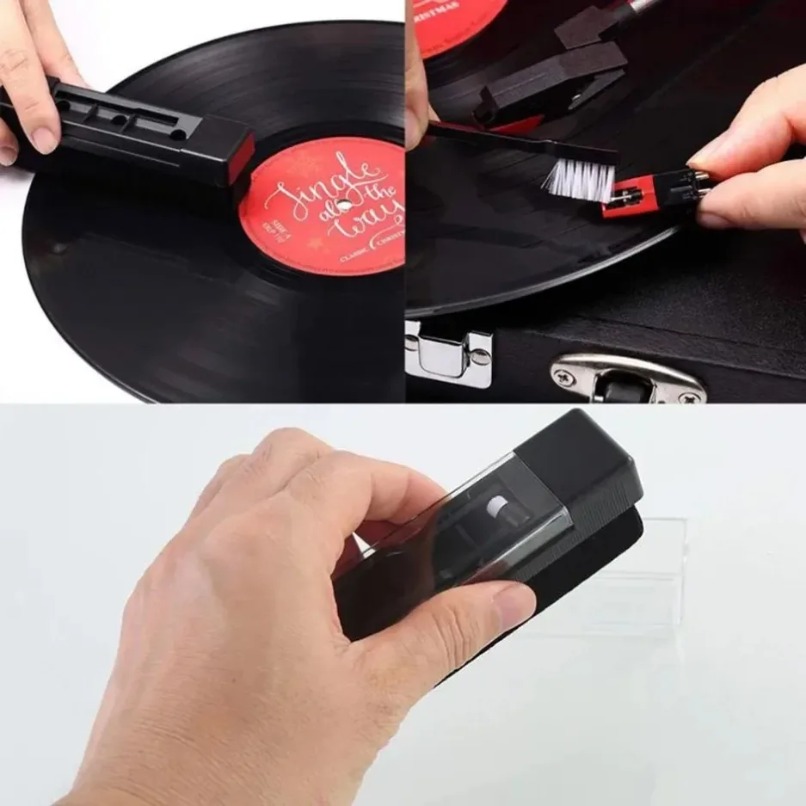 Antistatic Vinyl Record Cleane - Audio Music Remove บทวิจารณ์และราคา