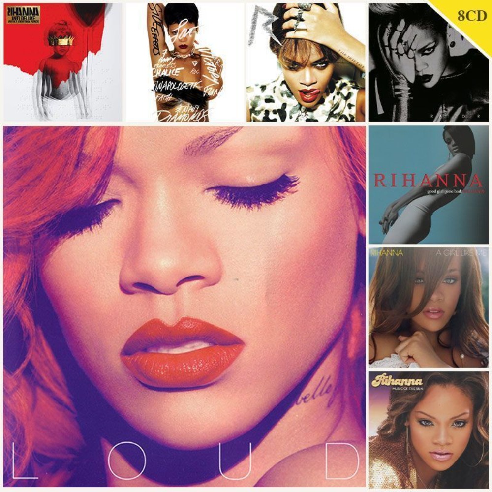 Rihanna 8CD（only Disc）Collecti - Audio Music Only บทวิจารณ์และราคา