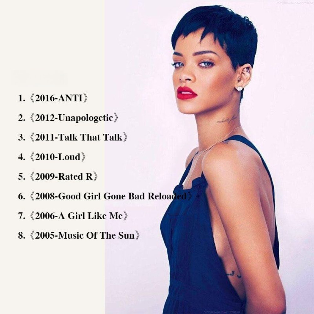 Rihanna 8CD（only Disc）Collecti - Audio Music Only บทวิจารณ์และราคา