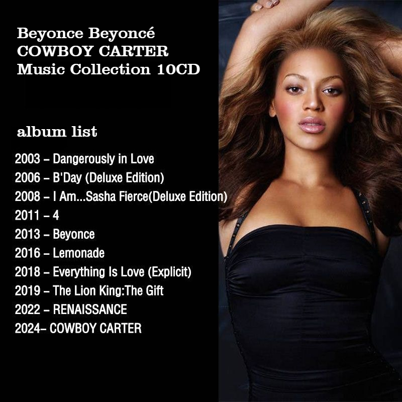 Beyonce 10CD Music Album Colle - Audio Music Only บทวิจารณ์และราคา