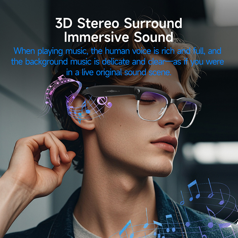 Smart Camera Glasses Photo and - Audio Music Videos บทวิจารณ์และราคา