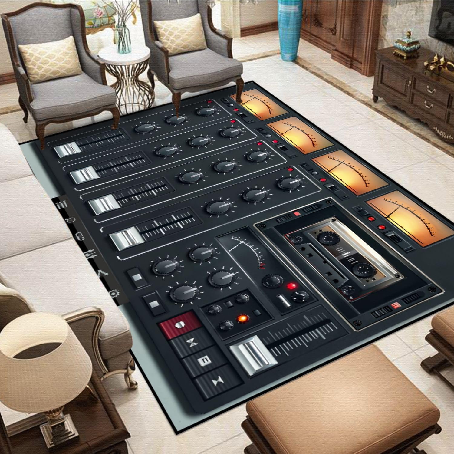 Vintage Audio Mixer Console Ru - Audio And Music Mixer บทวิจารณ์และราคา