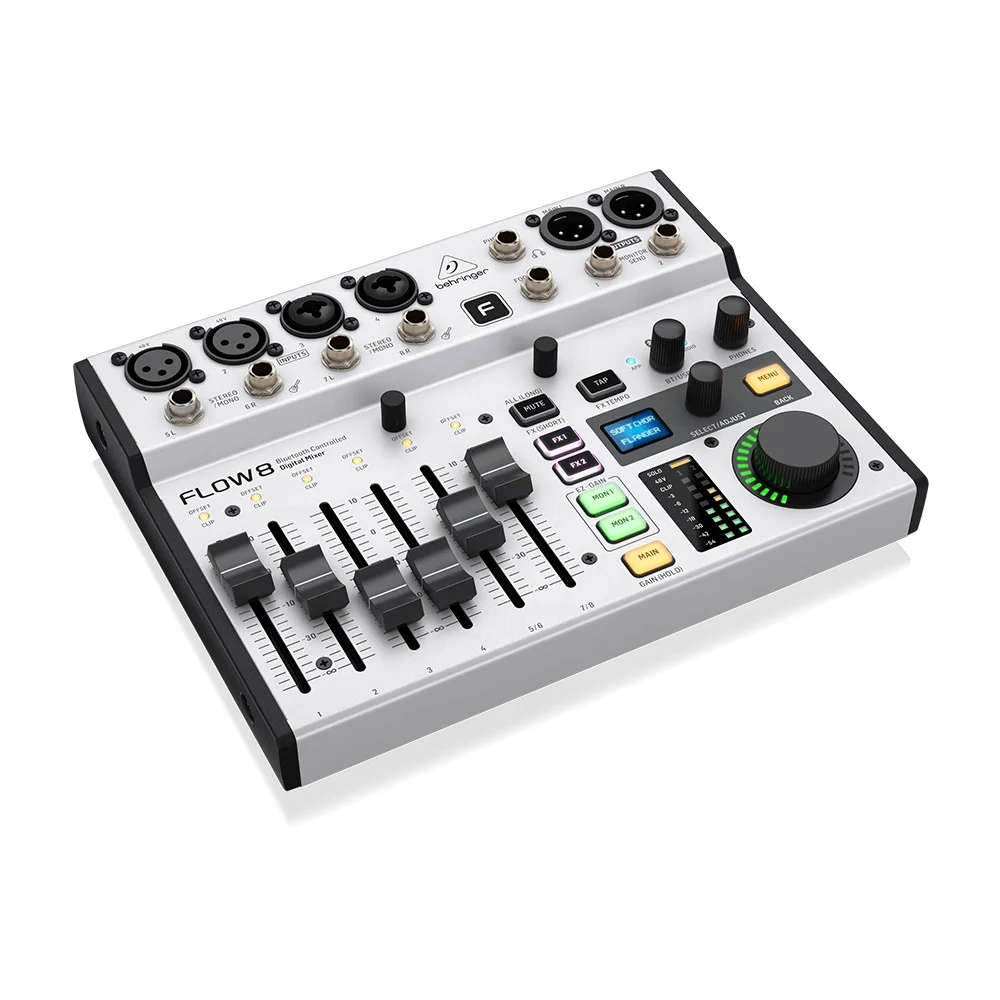 Behringer Flow 8 Digital Mixer - Audio And Music Mixer บทวิจารณ์และราคา