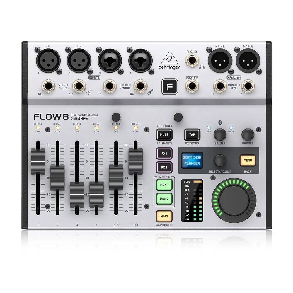 Behringer Flow 8 Digital Mixer - Audio And Music Mixer บทวิจารณ์และราคา