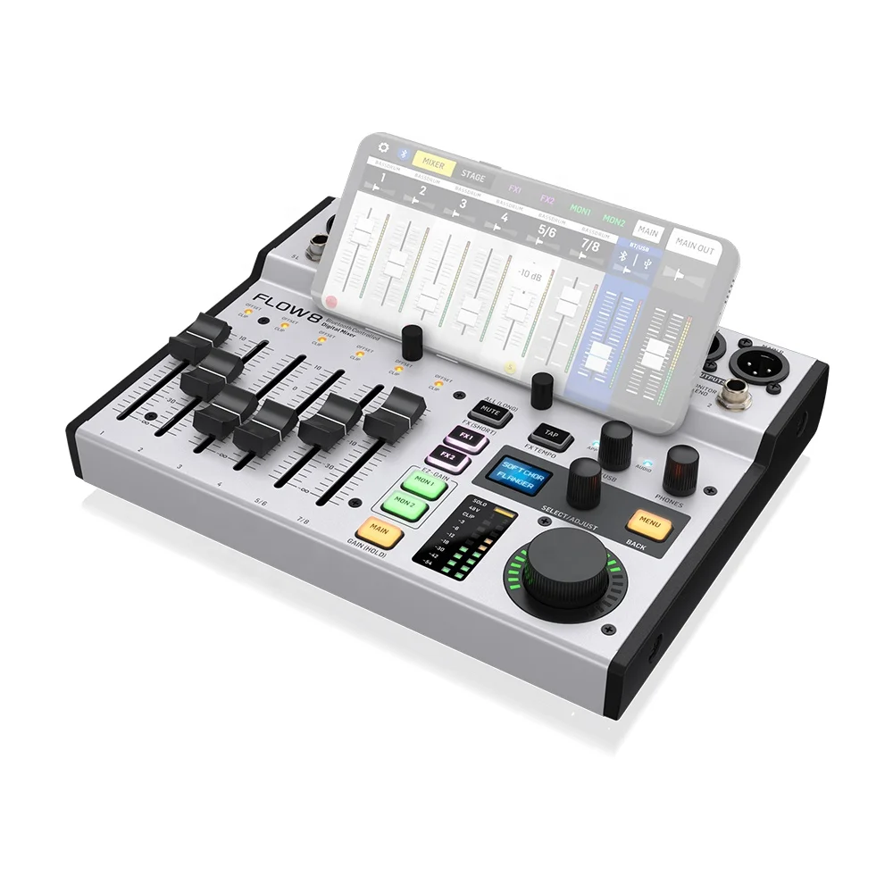 Behringer Flow 8 Digital Mixer - Audio And Music Mixer บทวิจารณ์และราคา