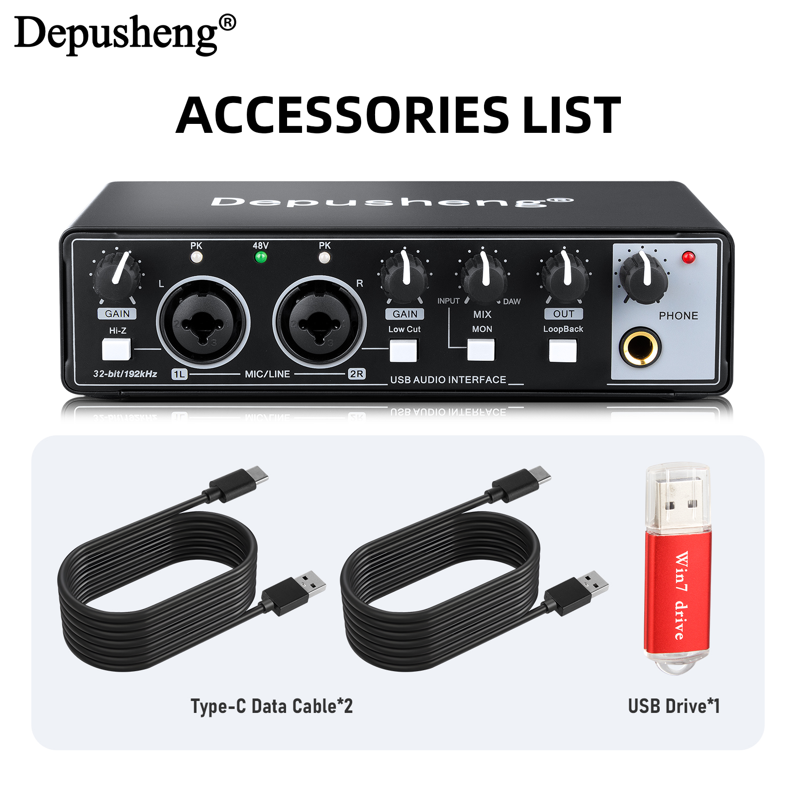 Audio Interface Portable Sound - Audio And Music Mixer บทวิจารณ์และราคา