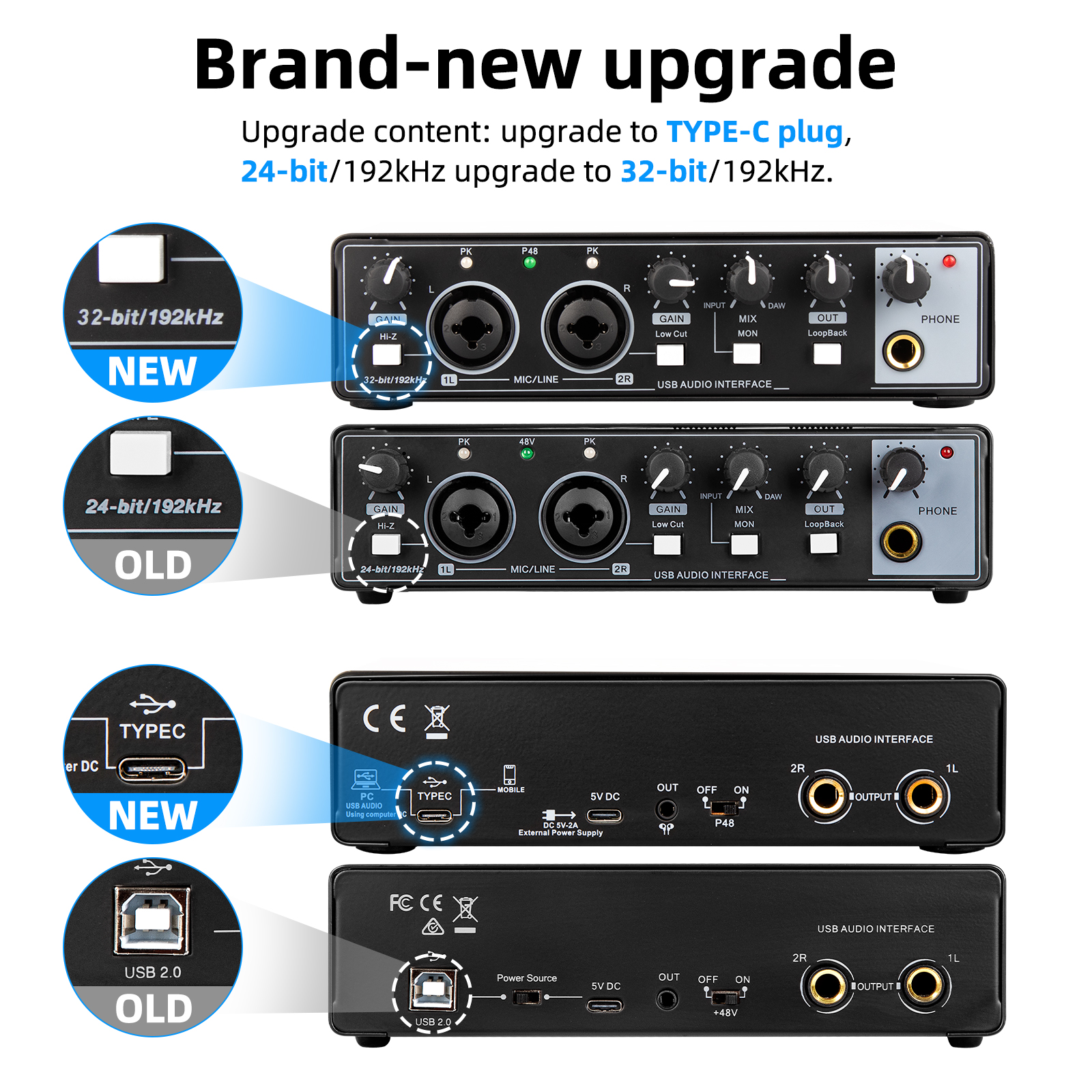 Audio Interface Portable Sound - Audio And Music Mixer บทวิจารณ์และราคา