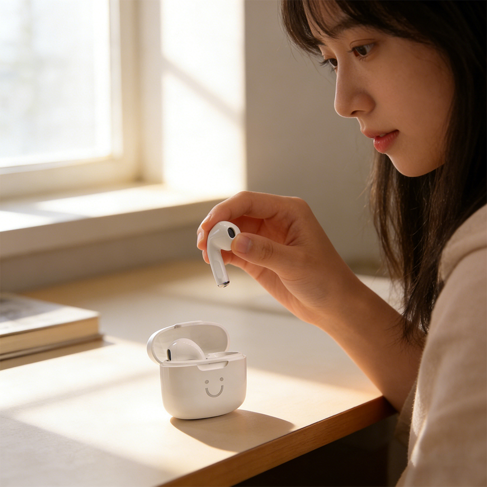 A2 Smiley Face Bluetooth Headp - Enhance Audio Music Quality บทวิจารณ์และราคา