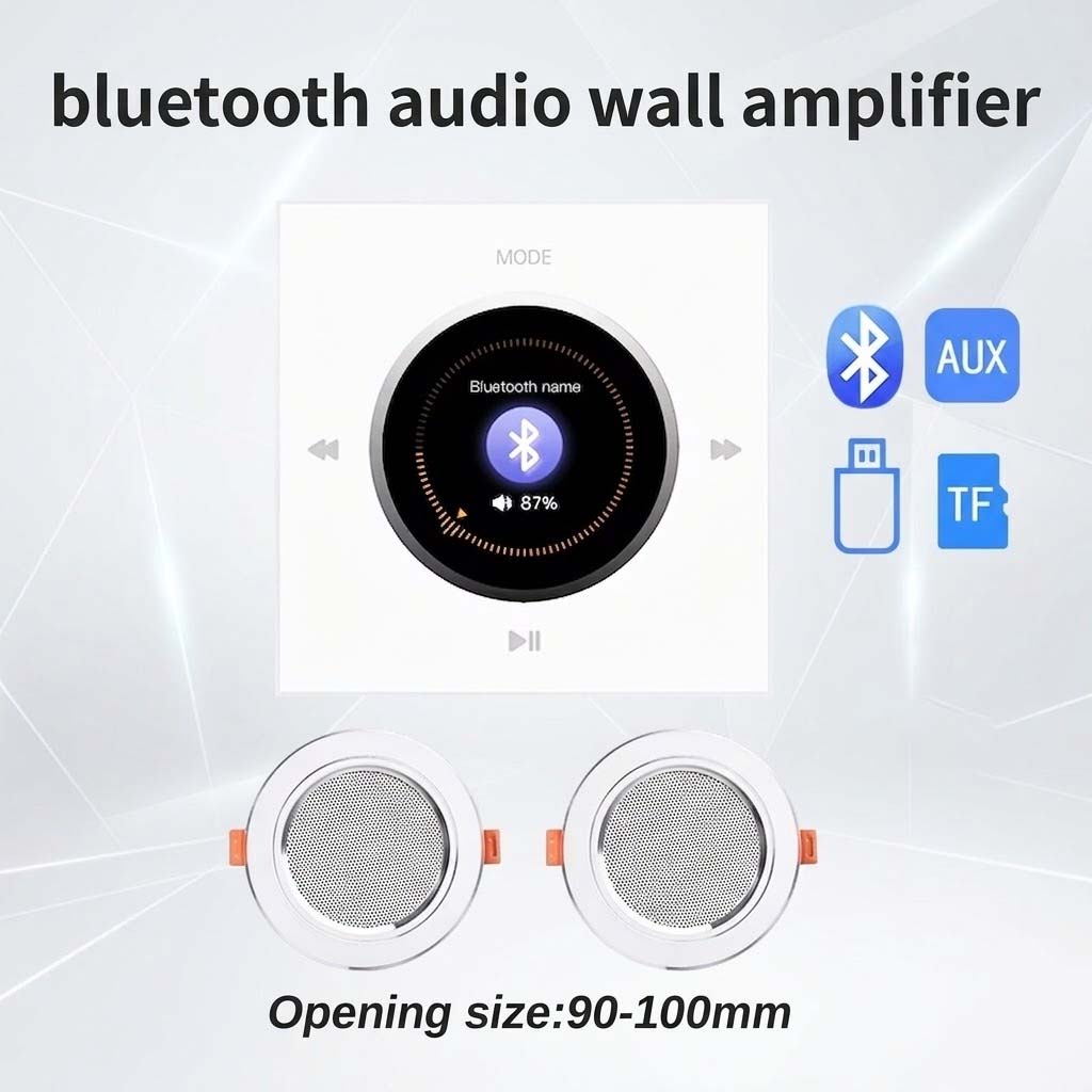 Bluetooth Wall Mounted Audio A - Audio Music System For Home บทวิจารณ์และราคา