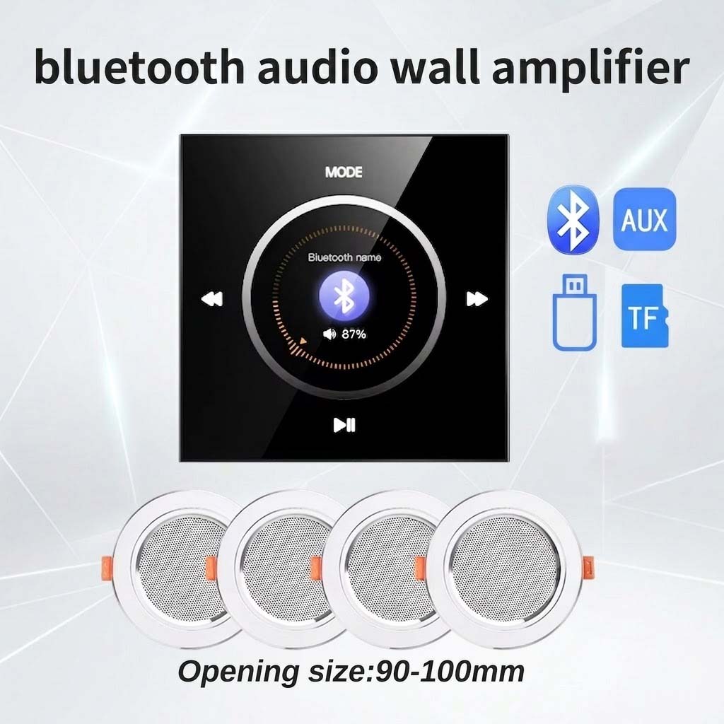 Bluetooth Wall Mounted Audio A - Audio Music System For Home บทวิจารณ์และราคา