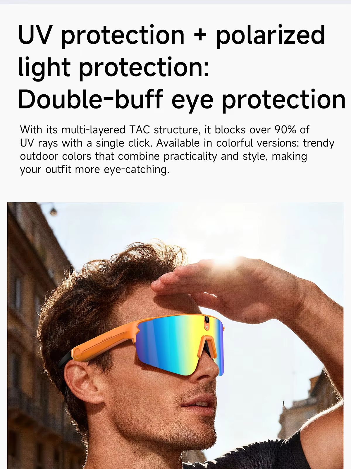 L805 AI Smart Glasses With 800 - Audio Music Videos บทวิจารณ์และราคา