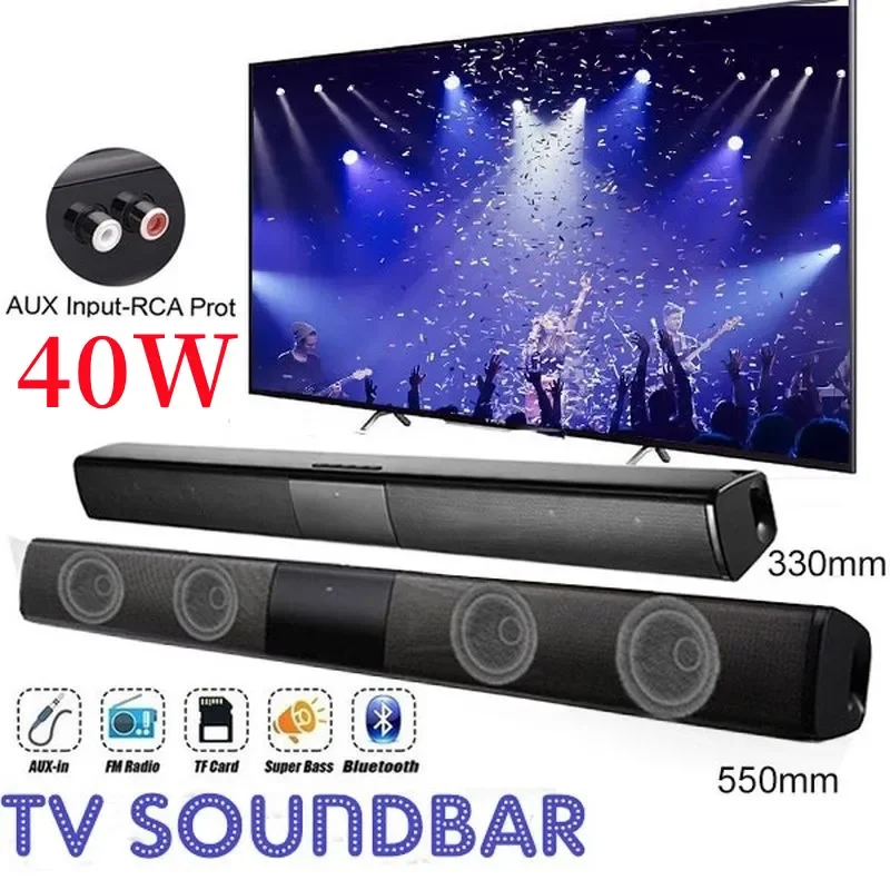 40W Wireless Bluetooth Soundba - Audio Music Visualizer บทวิจารณ์และราคา