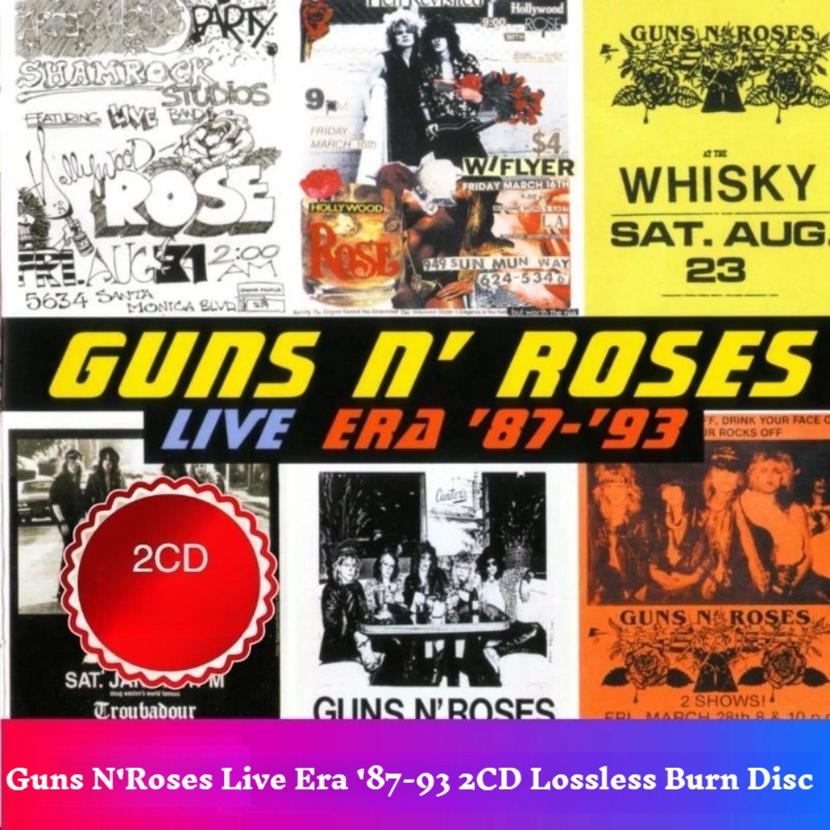 Guns N'Roses Live Era '87-93 2 - Audio Music Only บทวิจารณ์และราคา