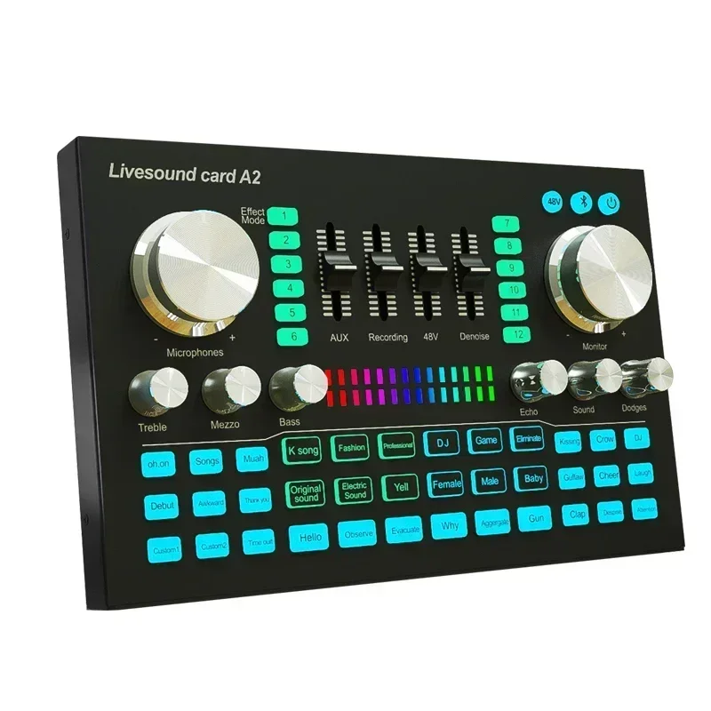 A2 Soundcard live Sound Card B - Audio And Music Mixer บทวิจารณ์และราคา