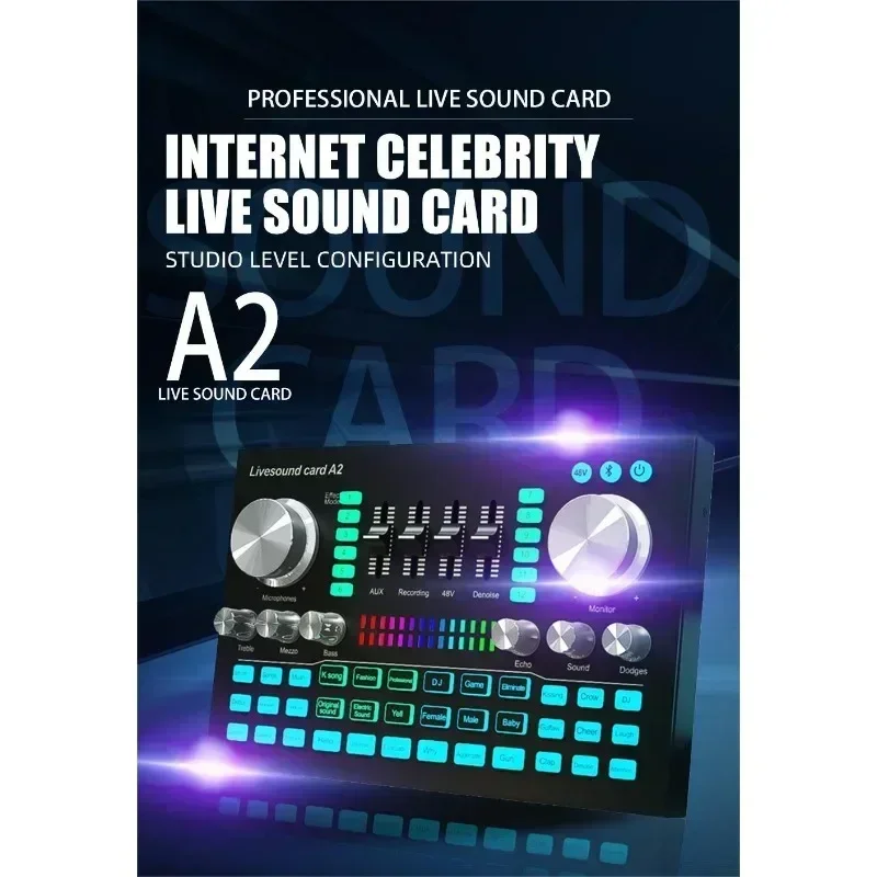 A2 Soundcard live Sound Card B - Audio And Music Mixer บทวิจารณ์และราคา