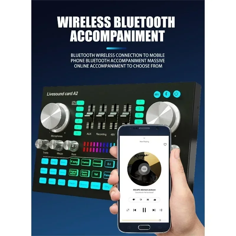 A2 Soundcard live Sound Card B - Audio And Music Mixer บทวิจารณ์และราคา