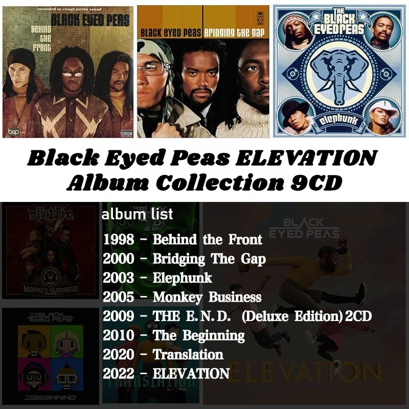 Black Eyed Peas Complete 9CD M - Audio Music Only บทวิจารณ์และราคา