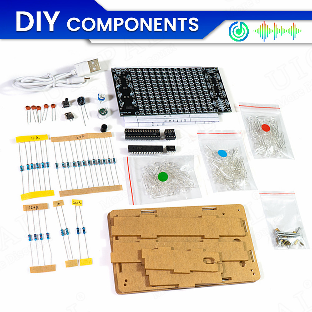DIY Sound Control LED Music El - Audio Music Visualizer บทวิจารณ์และราคา