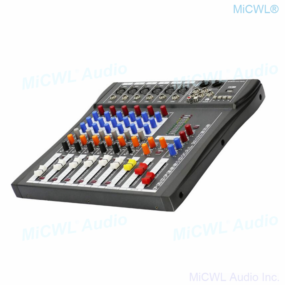 Audio-Mixer MiCWL 6 Channel Bl - Audio And Music Mixer บทวิจารณ์และราคา
