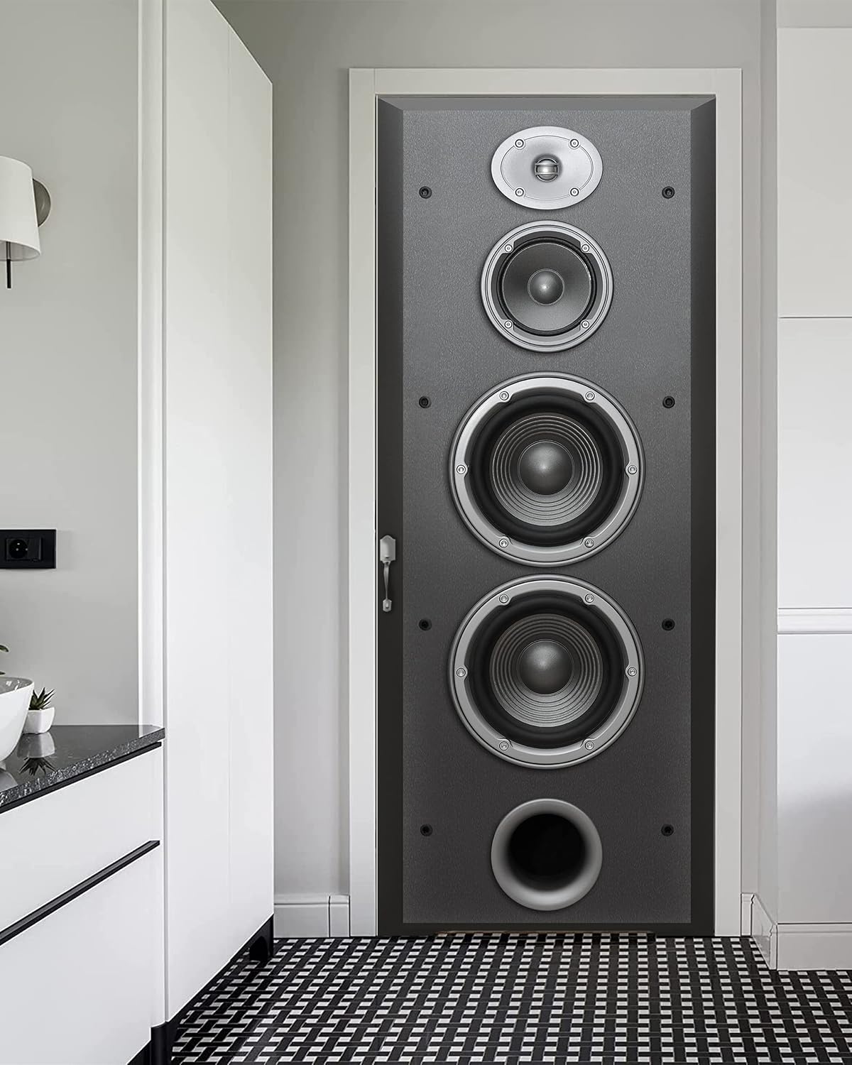 Speaker Door Sticker Music Aud - Audio Music Remove บทวิจารณ์และราคา