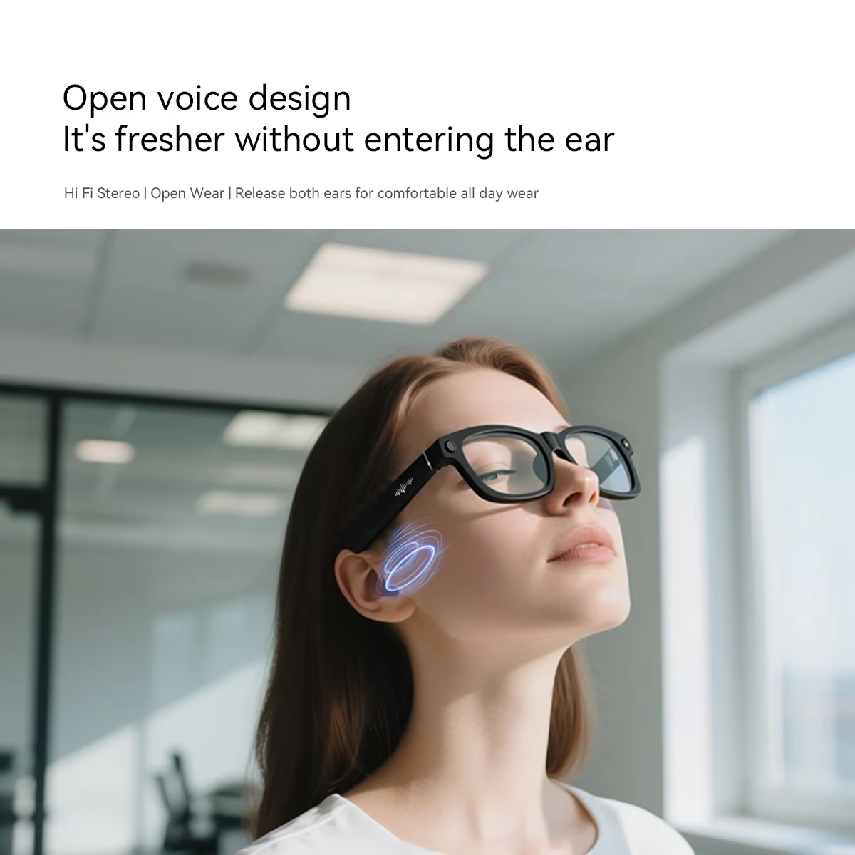 2026 New AI Smart Glasses with - Audio Music Videos บทวิจารณ์และราคา