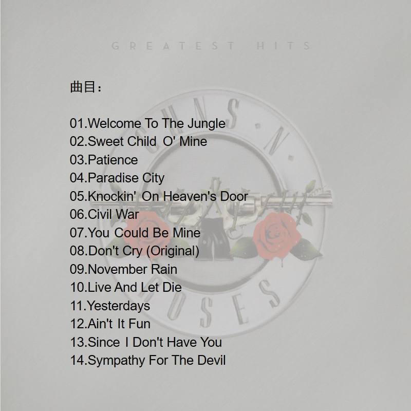 Guns N' Roses Greatest Hits 1C - Audio Music Only บทวิจารณ์และราคา