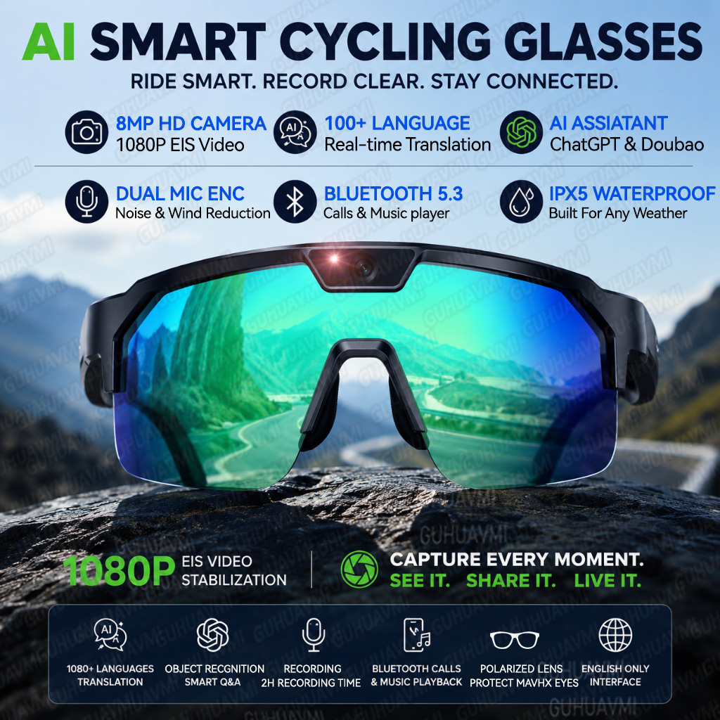 2026 Upgrade Smart Glasses wit - Audio Music Videos บทวิจารณ์และราคา