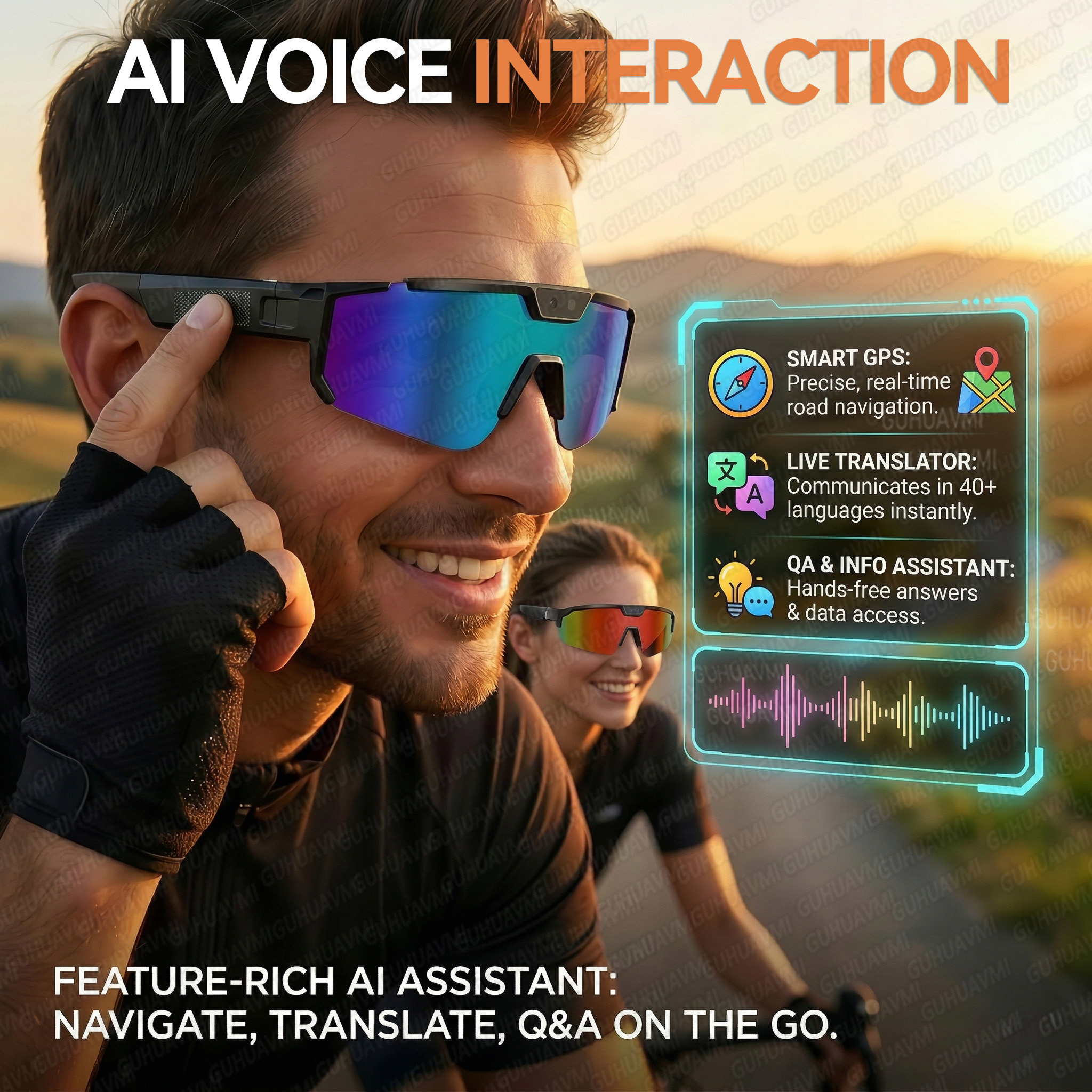 2026 Upgrade Smart Glasses wit - Audio Music Videos บทวิจารณ์และราคา