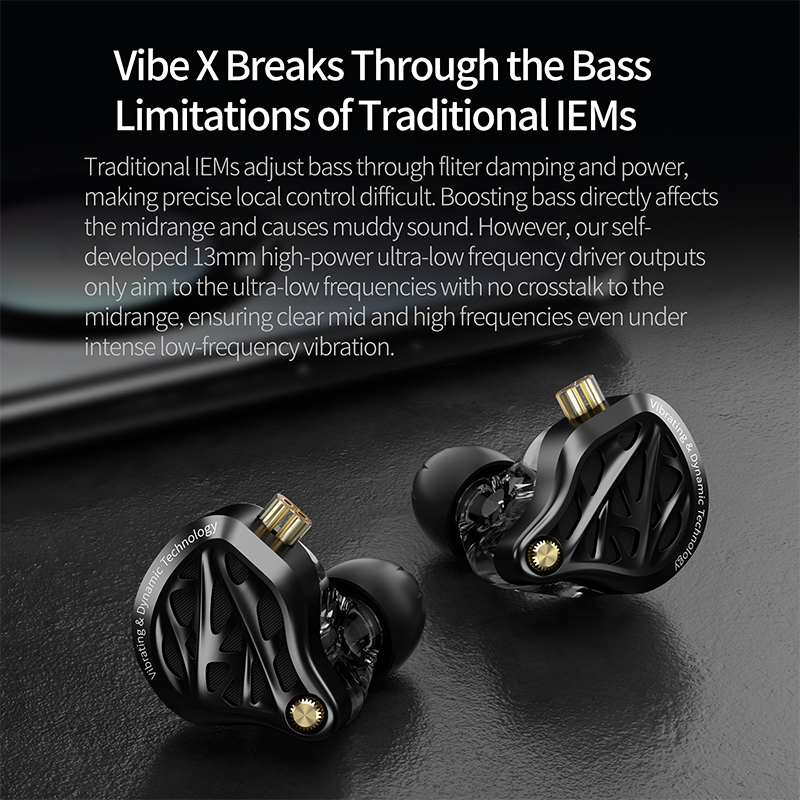 KZ NEW Vibe X Low Frequency Vi - Audio Vibes Music บทวิจารณ์และราคา