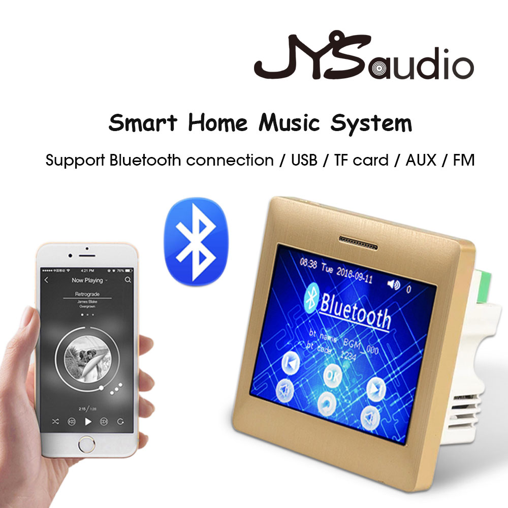 Mini Touch Screen In Wall Ampl - Audio Music System For Home บทวิจารณ์และราคา