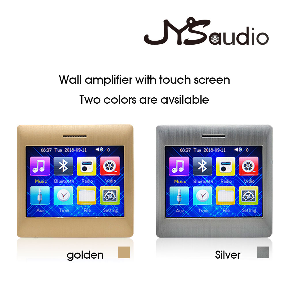 Mini Touch Screen In Wall Ampl - Audio Music System For Home บทวิจารณ์และราคา