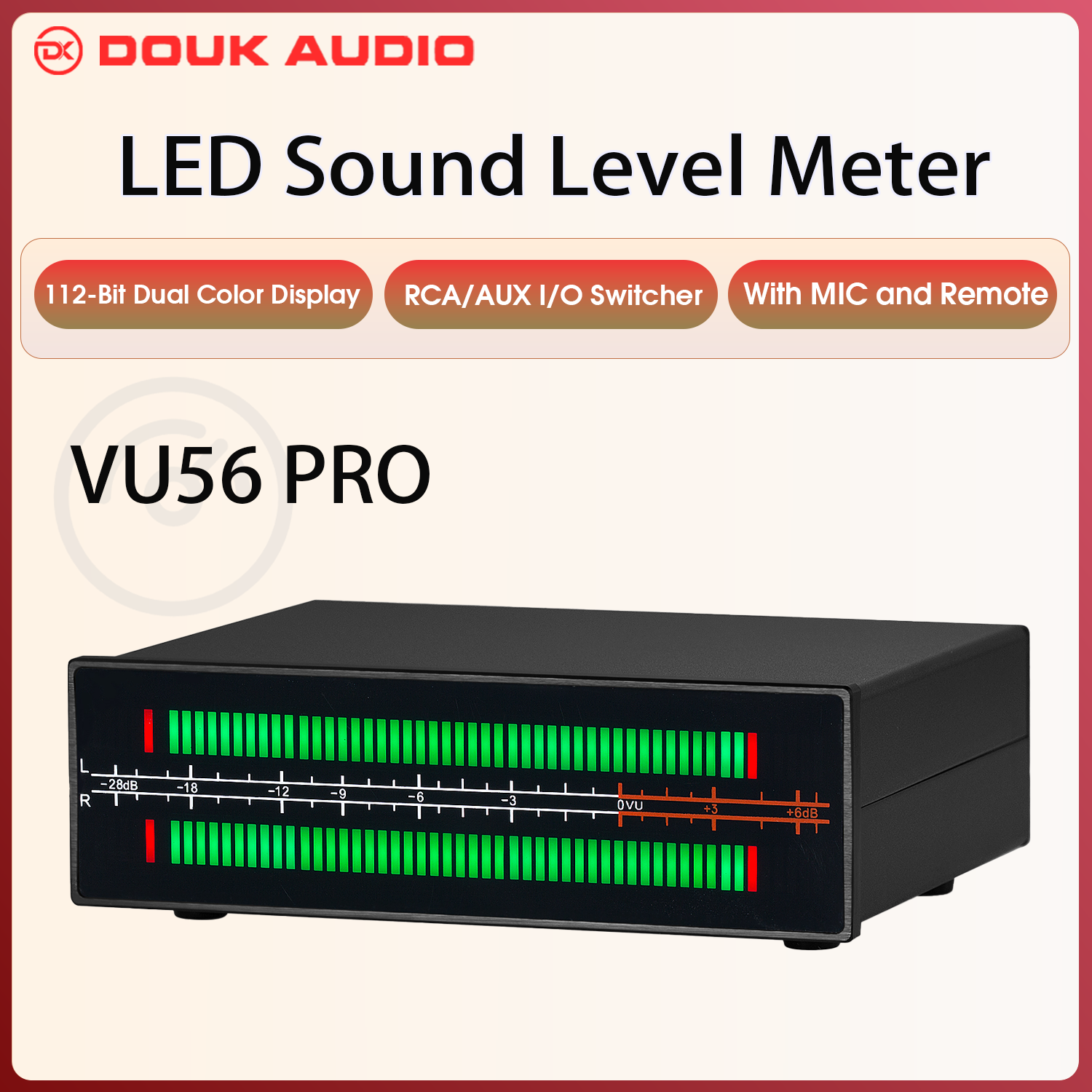 Douk Audio Dual Channel LED So - Audio Music Visualizer บทวิจารณ์และราคา