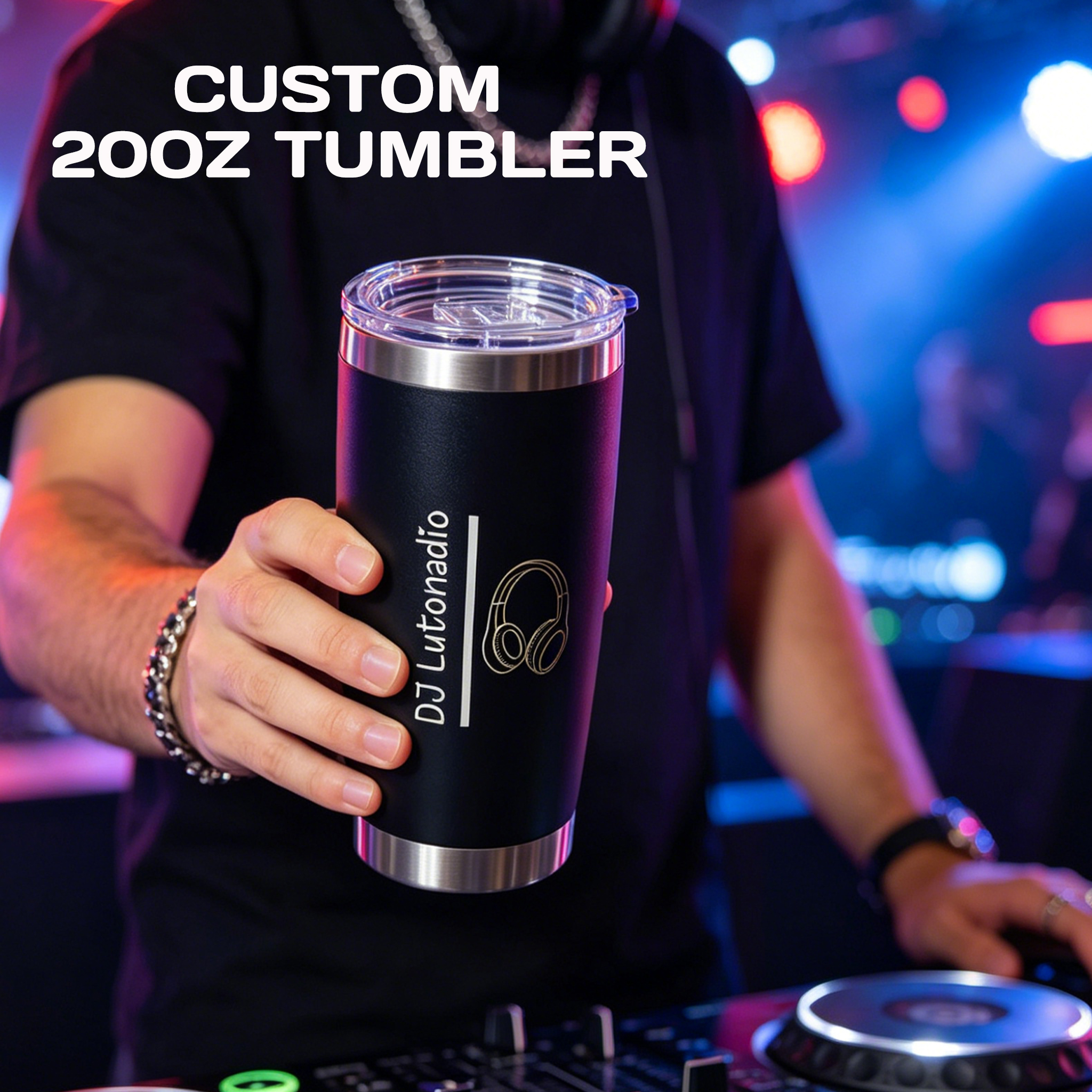 DJ Controller Tumbler - Person - Audio Music Name บทวิจารณ์และราคา