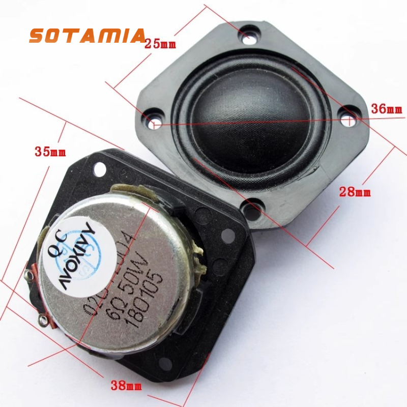 SOTAMIA 2PCS 1.25 Inch Mini Au - Audio Music System For Home บทวิจารณ์และราคา