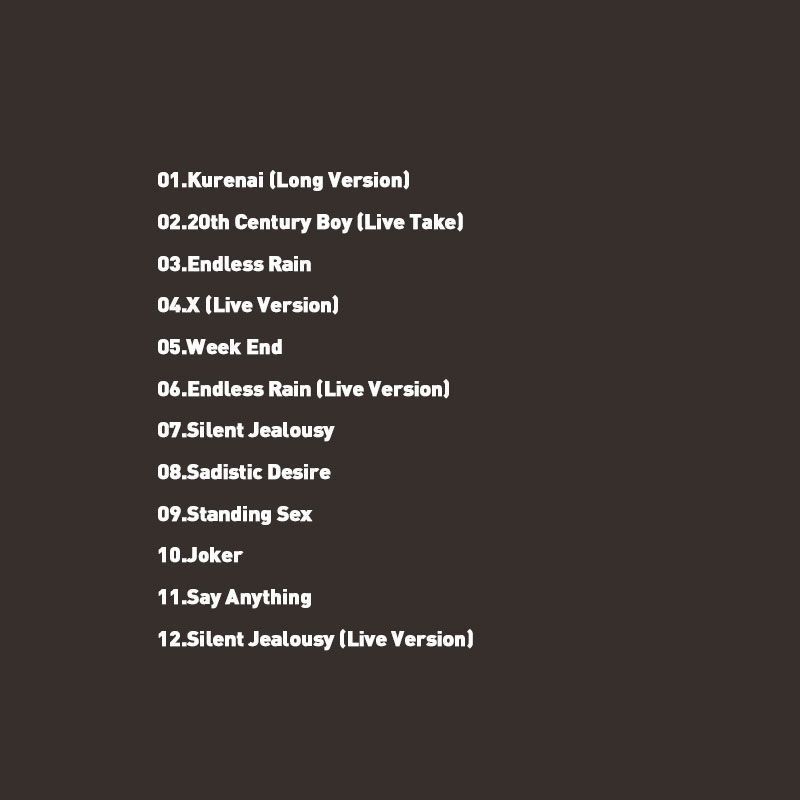 X JAPAN 1 CD Greatest Hits Alb - Audio Music Only บทวิจารณ์และราคา