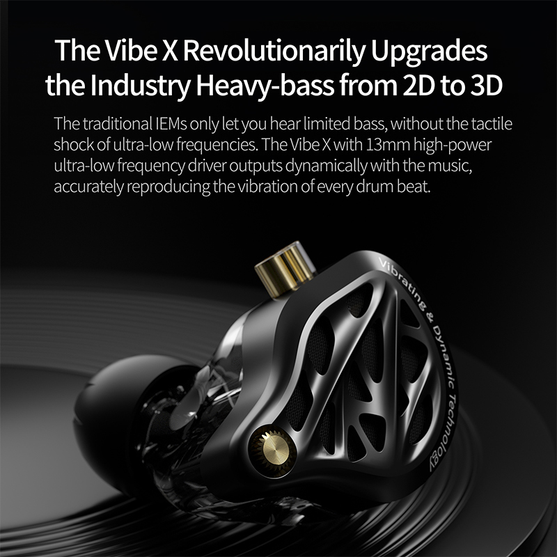 KZ Vibe X Low Frequency Vibrat - Audio Vibes Music บทวิจารณ์และราคา