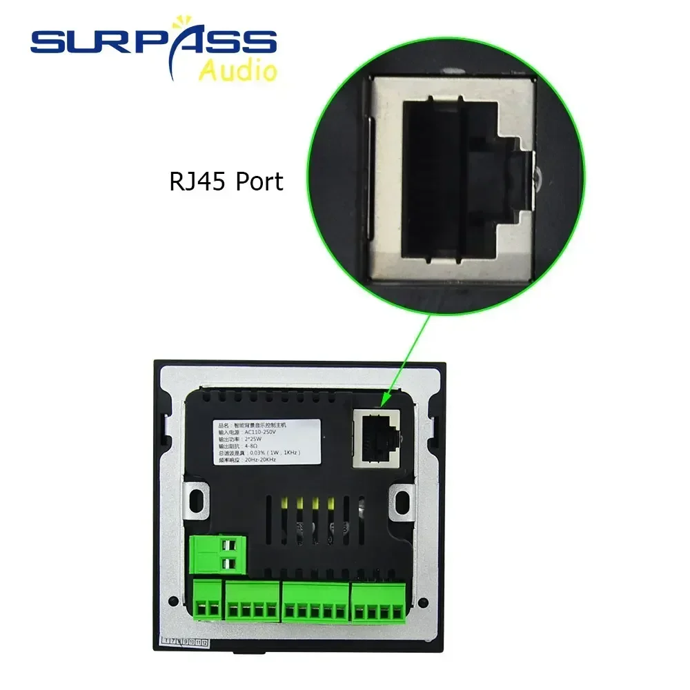 4inch Smart TUYA WiFi Wall Amp - Audio Music System For Home บทวิจารณ์และราคา