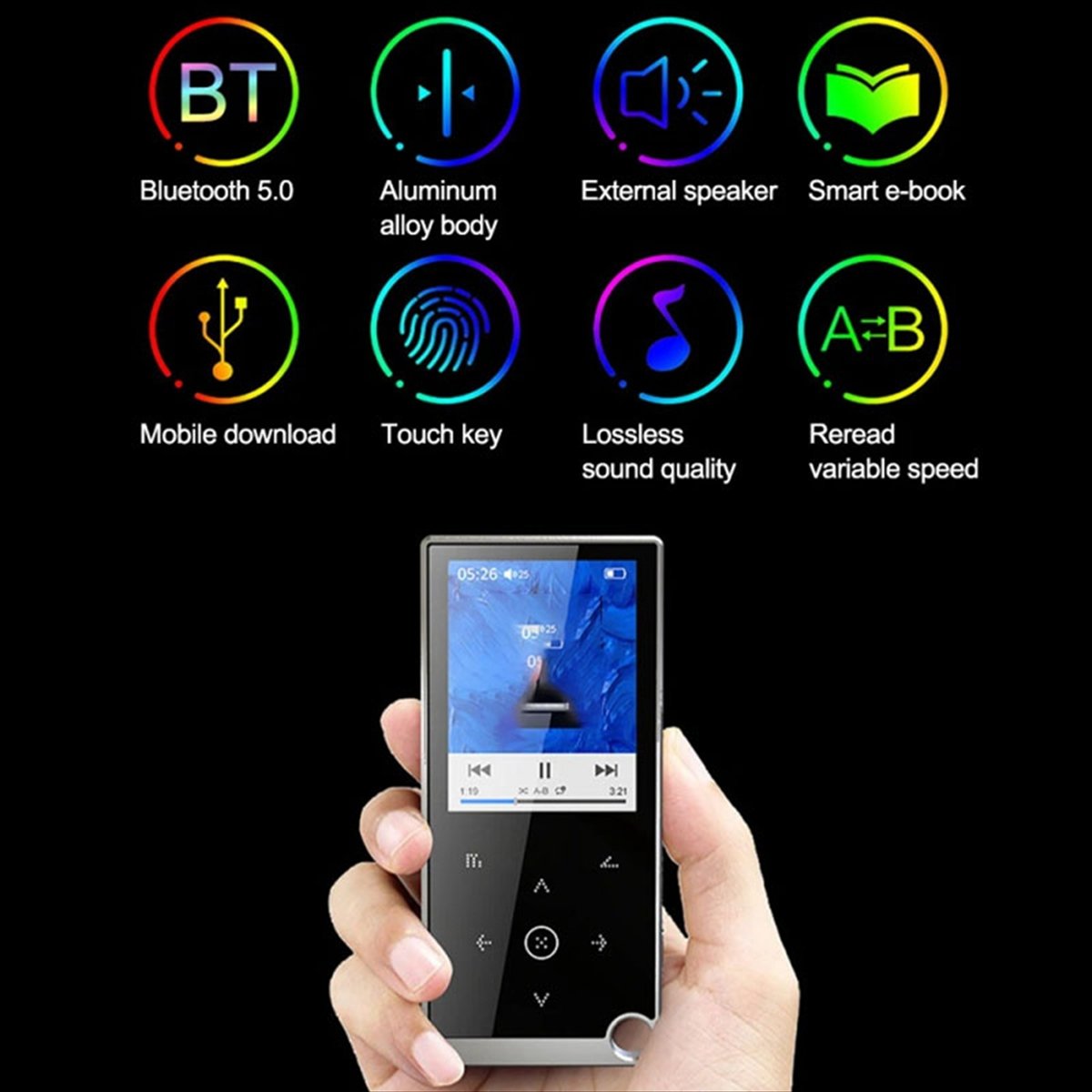 【Ship Within-Bluetooth 5.0 Los - Audio Music Videos บทวิจารณ์และราคา