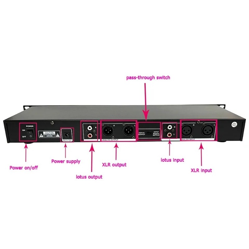 New Rack-mounted  Digital Spec - Audio Music Visualizer บทวิจารณ์และราคา